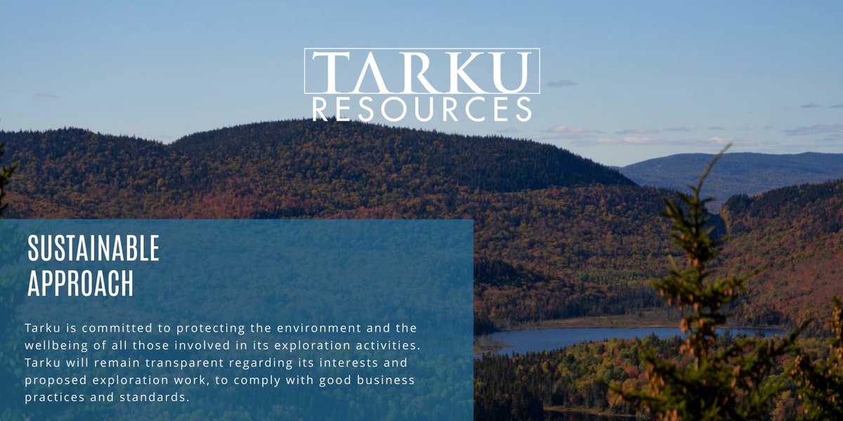 TarkuResources's tweet photo. It’s apart of our mission at Tarku to protect the environment and health of all those involved in its exploration activities.
#sustainability #miningfriendly #protecttheplanet #silver #mining #projectplanning #communityoutreach #america #canada https://t.co/x0UOBP6LLa