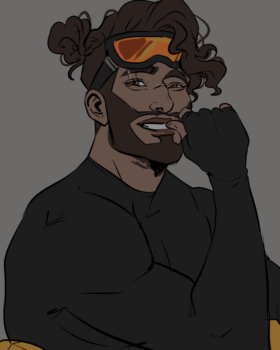 Every male design is better with a ponytail. Take this as a gospel
#crypto #mirage #ApexLegendsFanart