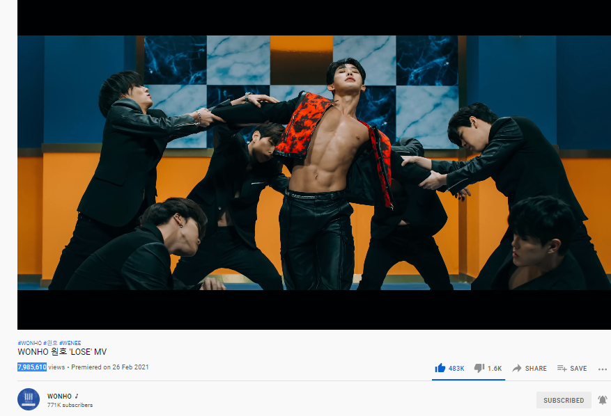 MaxWeneer's tweet photo. LOSE MV - 7,985,610 VIEWS
LESS THAN 15k TO 8M!!!!๐ฅ๐ฅ๐ฅ
๐https://t.co/c0vLQFP5Cm
#WONHO_RETURNS
#์ํธ #WONHO #wh_strm
#WONHO_RECOMEBACK
@official__wonho
@official_WH_jp https://t.co/equdPTBjnl
