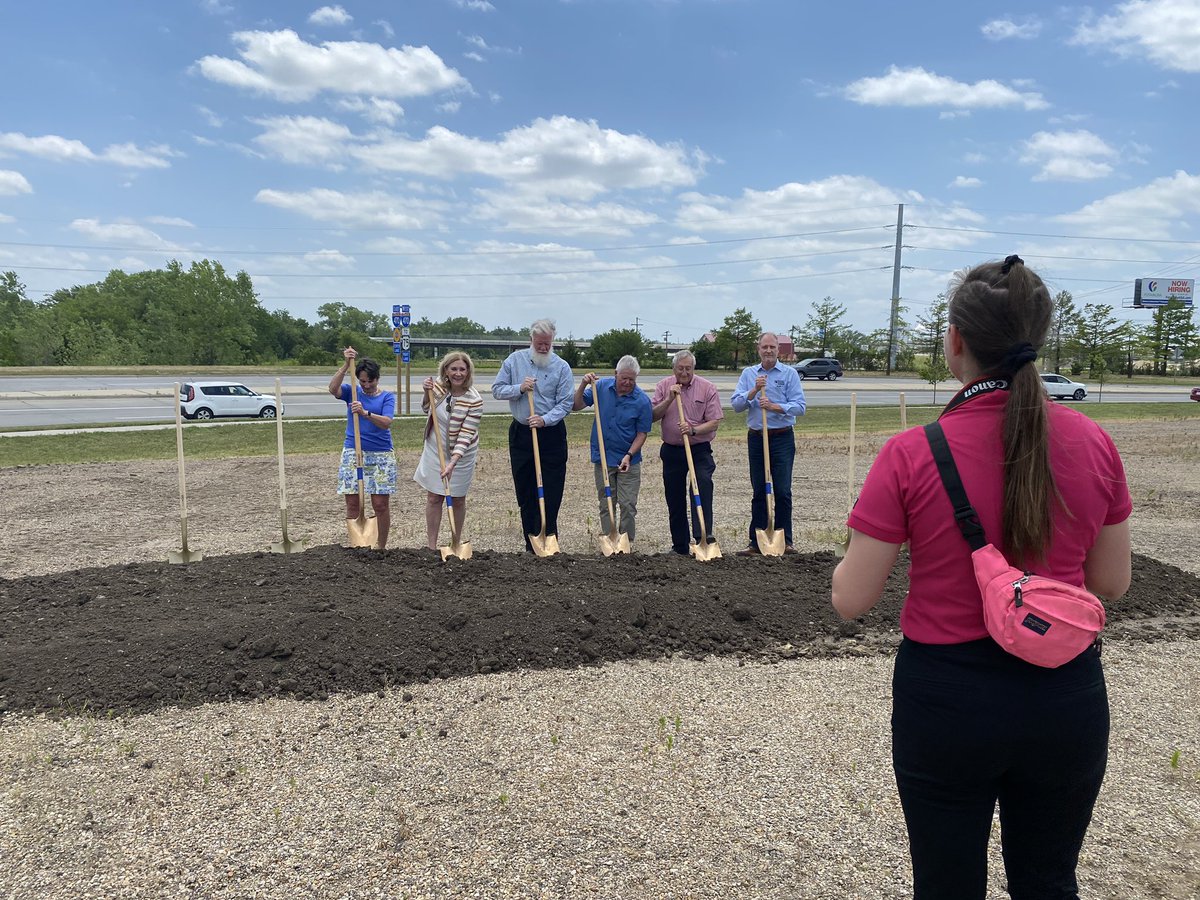 PSI_WU_TECH's tweet image. Today was the groundbreaking for the new KTA administration building.