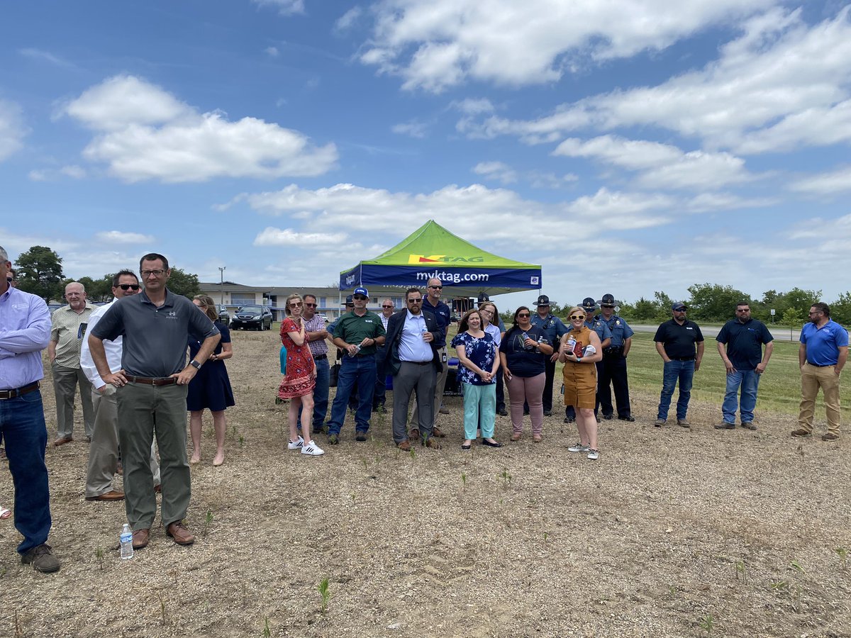 PSI_WU_TECH's tweet image. Today was the groundbreaking for the new KTA administration building.