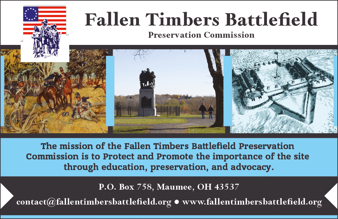 Fallen Timbers Battlefield Preservation Commission is a group dedicated to the upkeep and preservation of the historic Fallen Timbers Battlefield. If you're a fan of history and the outdoors, click the link below for more info on this great organization:
buff.ly/3qkH6FH