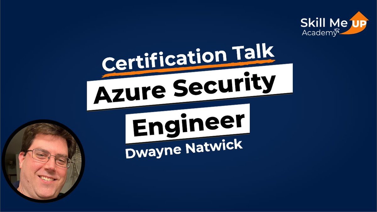 Opsgility's tweet photo. In this #CertificationTalk, @DwayneNcloud covered tips and tricks to pass the AZ-500: Azure Security Engineer certificaiton exam. https://t.co/grhdCKqDhj
#AZ500 #CyberSecurity #Cloud #CloudComputing #Azure #AzureFamily #MicrosoftCertified #AzureCertified #SkillMeUP https://t.co/VzKU0Er9Ub
