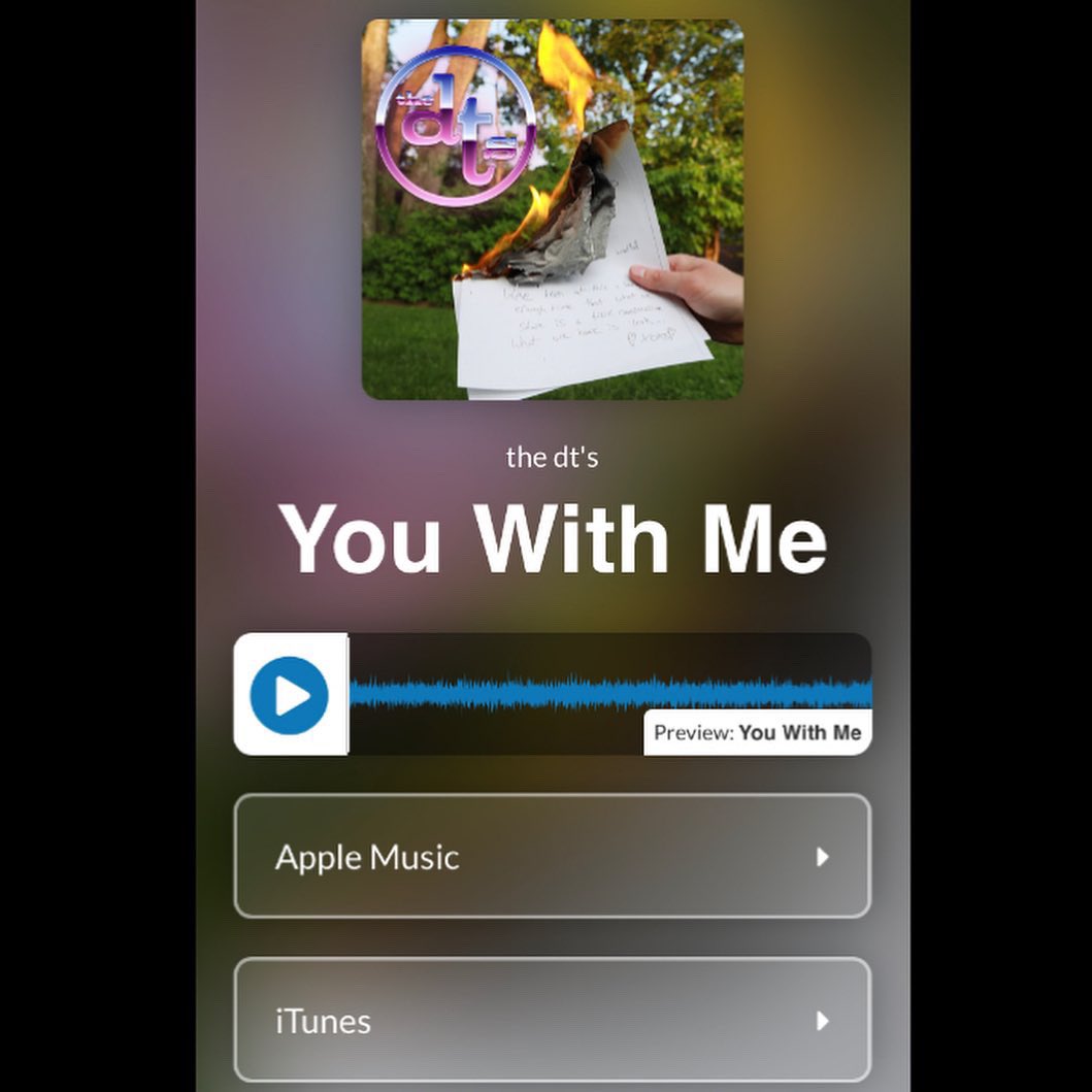 thedtsmusic's tweet image. 📣 Happy to announce our new single “You With Me” is now on all other major platforms! @AppleMusic @amazonmusic @pandoramusic @TIDAL &amp;amp; more 🔊

We are live this Friday@ The Coffee House (Edison, NJ) 7-9pm @Melissa25267969 😎✌🏻

📸 @moldy_lungs