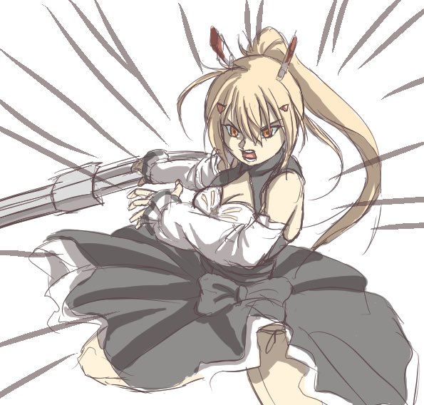 #アズレン版深夜の真剣お絵かき60分一本勝負
どっちかというと…修羅の国とも言えるうちの母港の最古参で、なおかついまだに現役なんで
可愛いというよりかはボス瞬殺PTの要にして最強クラスの切込隊長なんだよなあ 