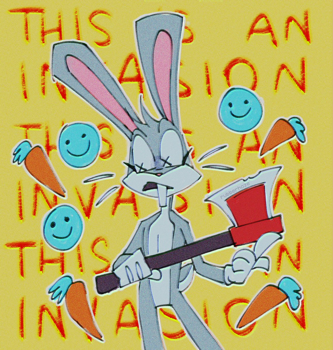 🥕 invasion 🥕
#looneytunes #bugsbunny