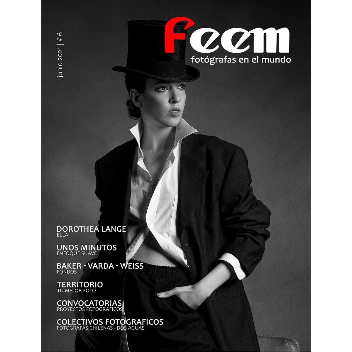 Lo hicimos una vez más, hoy llega Feem #6. 
Equipo editorial
<a href="/LeckoVera/">Vera Lecko</a> 
<a href="/LopezSaglia/">Verónica López Saglia</a> 
<a href="/m_legui13/">Martín Leguizamón</a> 
Ale Vergez
<a href="/karinabbeltran/">Karina B. Beltrán</a> 
#fotografasenelmundo

fotografasenelmundo.wixsite.com/feem