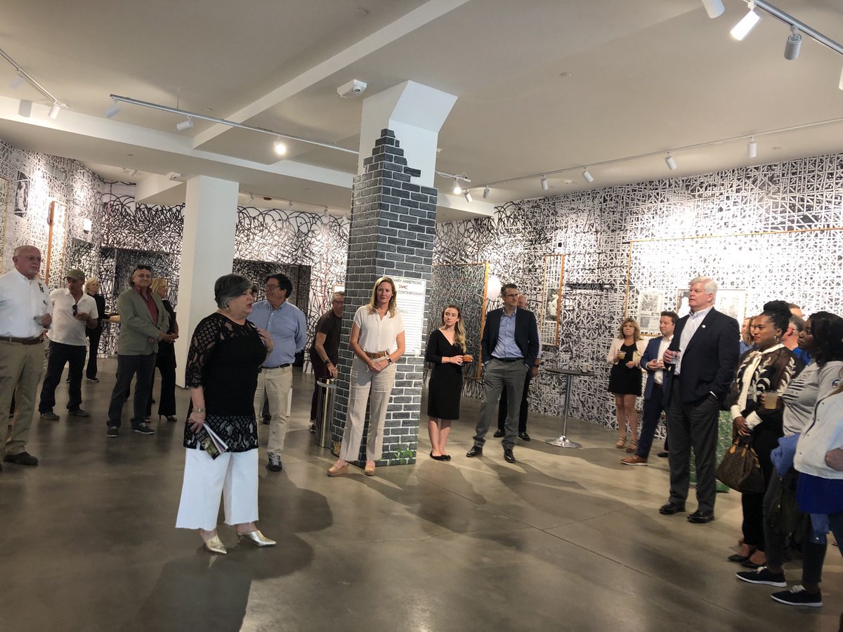 Experiencing ⁦<a href="/TheCoDayton/">The Contemporary Dayton</a>⁩ at #daytonarcade with new work by Zachary Armstrong — this is just mind-blowing and the product of exceptional public, private and civic leadership, creative vision, innovative finance and dogged execution ⁦⁦<a href="/nanwhaley/">Nan Whaley</a>⁩ <a href="/USAccelerate/">Accelerator For America</a>⁩