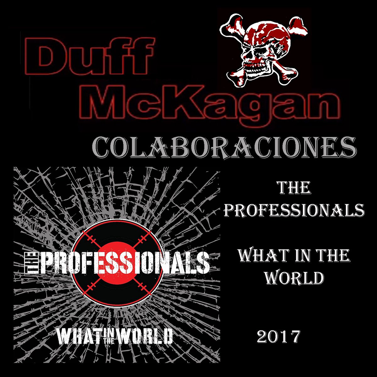 DuffMckaganArg's tweet photo. #duffcollabs THE PROFESSIONALS – WHAT IN THE WORLD - 2017
#theprofessionals @DuffMcKagan
Entrá y mirá 👇
https://t.co/uMP8rO89vG
#duffmckagan #colaboraciones #duffcollaborations #theprofessionals #duffmckaganargentina #duffmckaganarg https://t.co/mpuWlCHScD