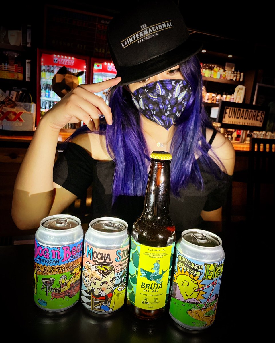 Esta semana <a href="/LaInterQro/">La Internacional</a> traemos para ti...

México 🇲🇽 
• 1993 A River Full of Juice Hazy IPA LATA
• 1993 Different Breakfast Different Morning Mocha Stout LATA 
• 1993 Dog N’ Beer American Pale Ale
• La Brü colab <a href="/cerveceriaW/">Cerveceria Wendlandt</a>  Brüja del Mar SIPA

#TuCerveceríaPorExcelencia