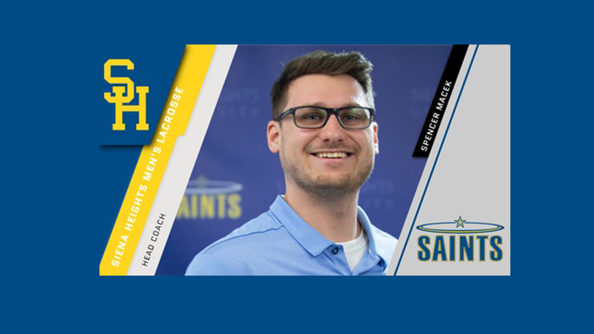 Macek Named Men's Lacrosse Coach for Siena Heights @SHUSaints
 - whac.net/article/5859