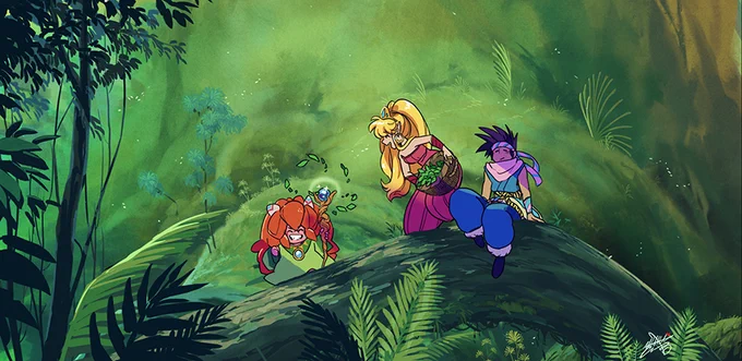 Another 2020 throwback - one of my favourite games, Secret Of Mana! ♥ 
