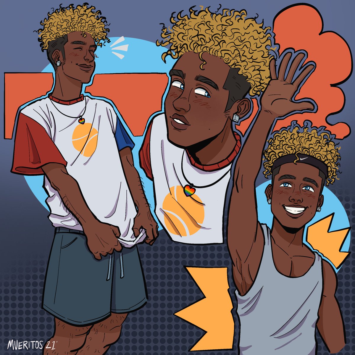 mueritos's tweet photo. finally drawing!!! my ocs!! :) his name is lamar <3 https://t.co/upIu9XWsFj
