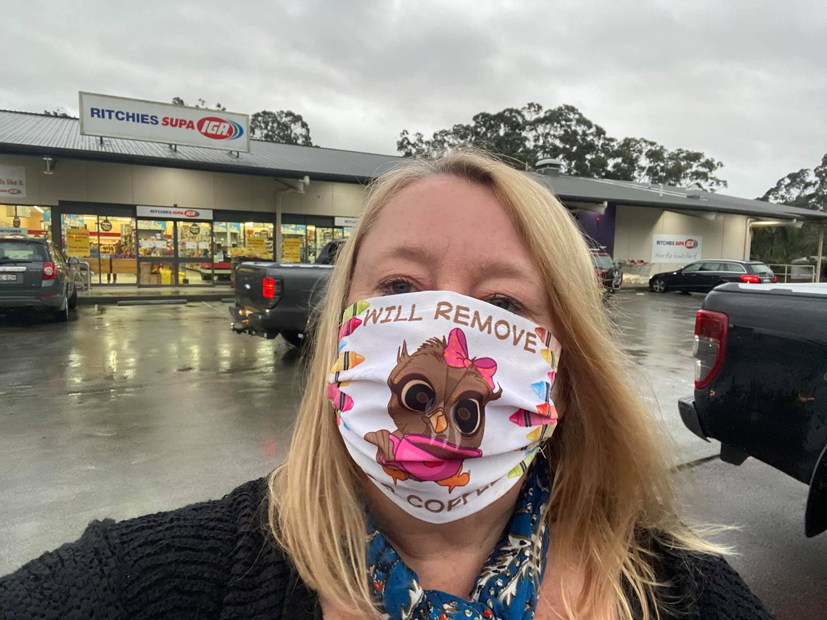 sandytrustteach's tweet photo. #feelin #locked #out #blue :( How silly can people in NSW be? The numbers checking in with QR codes have dropped.. #airborne #danger #feelingcross #trynottocrossempaths Please forgive us in NSW #hotspot (Signed the only one wearing a mask, again at the shops) @crushthecurve_ https://t.co/4aRwbaTvg2