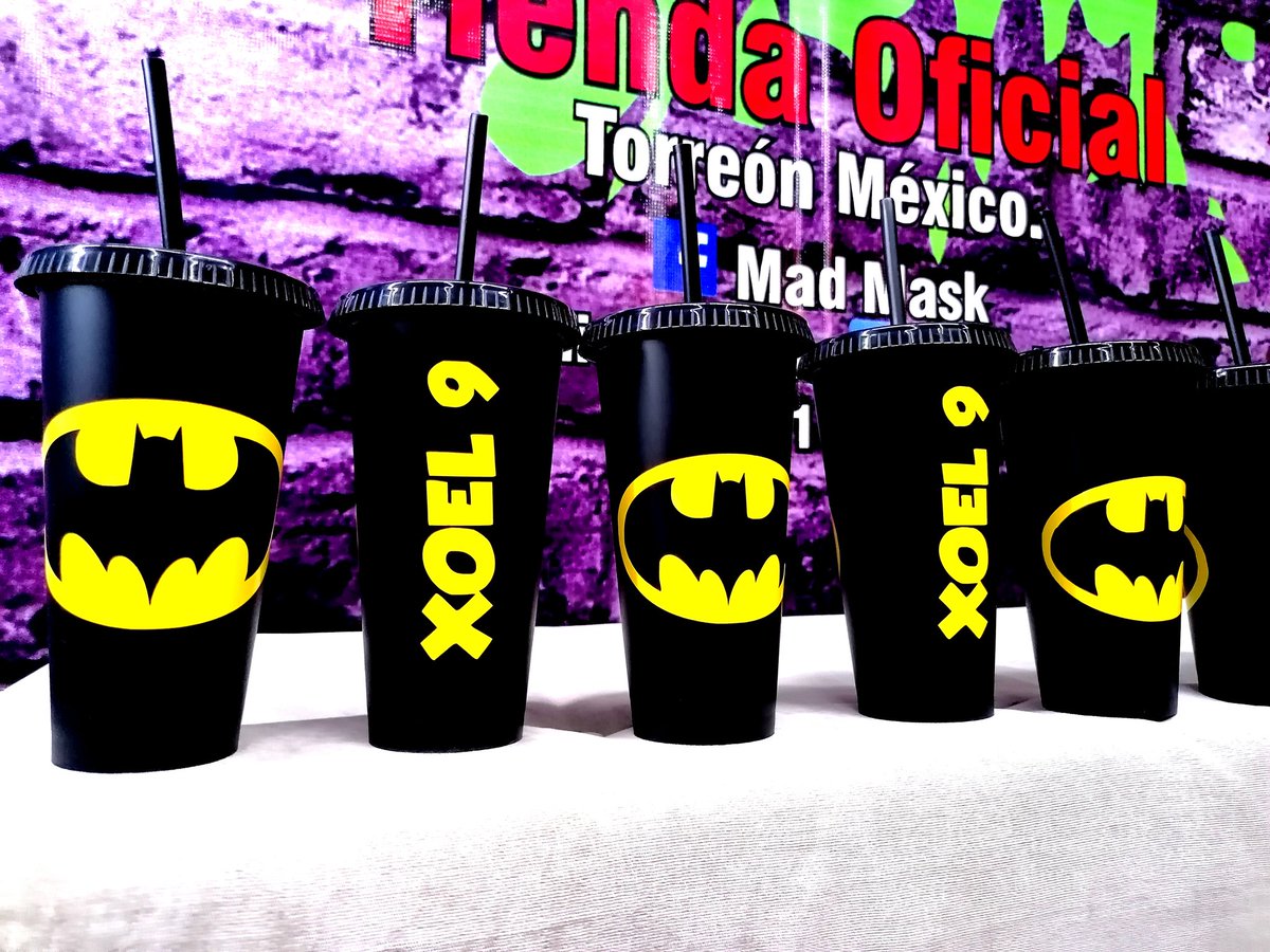 oficial_mask's tweet photo. 😎Vasos para tu Evento 😎
🚨Te hacemos desde una pieza 
🚨Contamos con talla de Dama y Caballero desde CH hasta XL
🚨 Puedes hacer pago en Efectivo, Deposito, Transferencia o venir a nuestra sucursal.
Mándanos un Whats
#MadMask
#Personalizadas
#ComarcaLagunera
#Xoel
#Batman https://t.co/9qxKFwOjK5