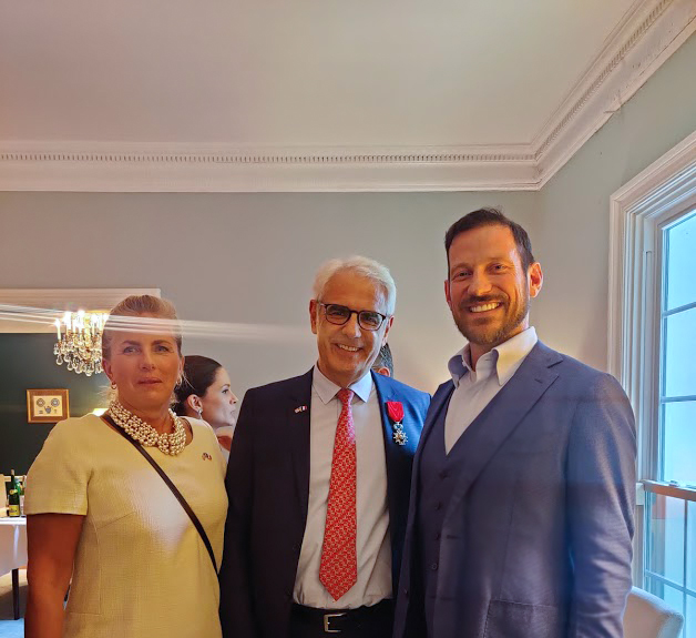lenettechnology's tweet photo. French Legion of Honor Ceremony for Gérard Guyard - June 21 https://t.co/P288U9mieS