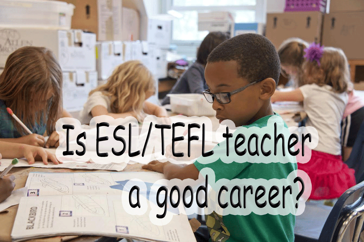 Is ESL teacher a good career?

Work hard, take it seriously, and get some extra qualifications along the way if you can. At the end you'll find yourself making good money.
#eslteacher #englishteacher