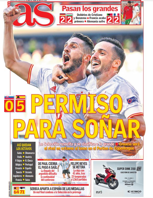 nonleggerlo's tweet photo. #nonrassegna Sport
#Esp #JordiAlba #Messi #SLOESP #portadas #alaune #frontpage https://t.co/JTkjynE6Z6