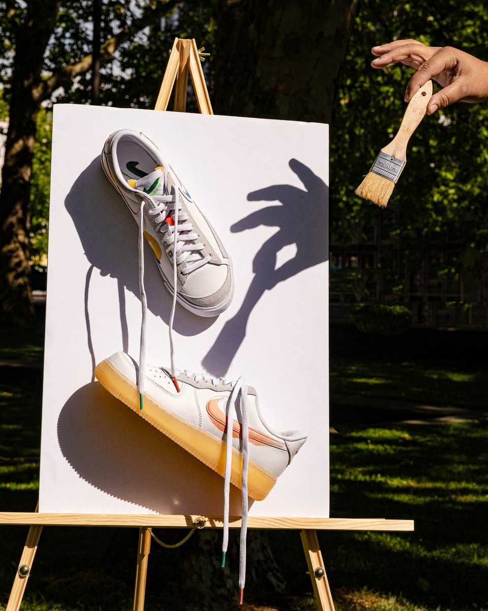 LKLIHOOD's tweet photo. Canvases With Journeys Of Their Own
Nike #Flyleather Mayumi Yamase Collection
Tokyo-based artist #MayumiYamase was inspired by the natural world around her to design each sneaker, including colors from her Yoyogi Park.
Available online Friday at 7AM PST, in-store at 11AM PST. https://t.co/iWpE3OeGGB