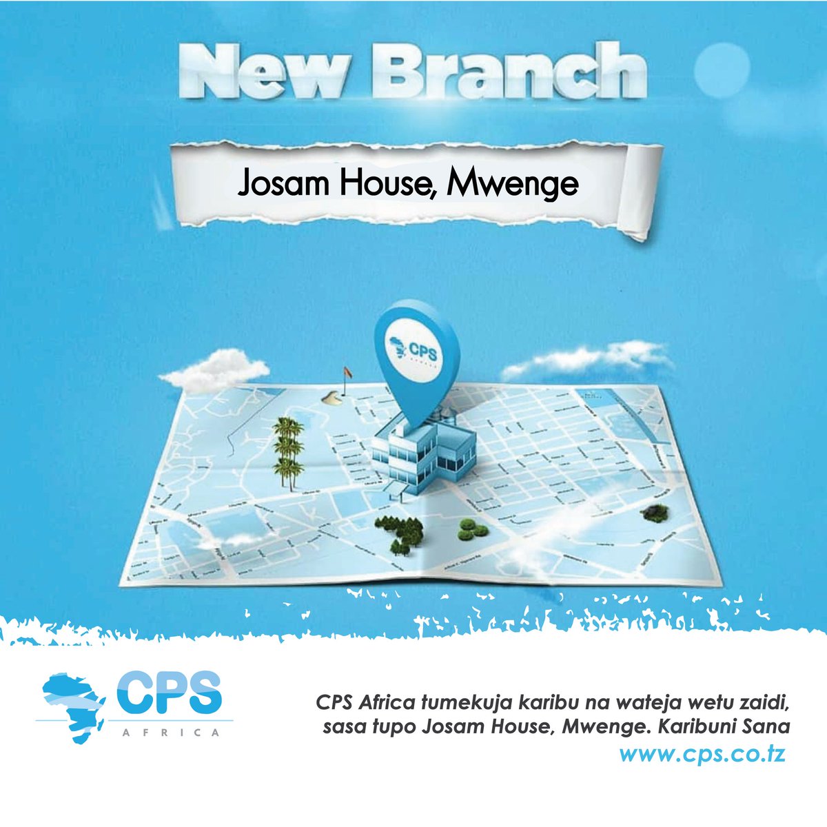 cps_afrika's tweet photo. Welcome to our Mwenge offices, at Josam House, 
We are NOW open, Karibuni Sana
.
Visit our website or call/Whatsapp us on +255 756 444 214 for more information.
.
#constructioncompany #Constructionmaterials #constructionsites #Newlocation #Newstore #Mwenge #josamhousemwenge https://t.co/nDTsFSQeXR