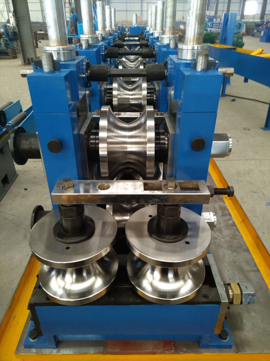 AGPipeMill's tweet photo. we have applied our high-end industry experience in the designing of this equipment to help customers produce superior quality ERW carbon steel pipe. 
Depending on the customers’ needs, we can provide specific pipe production solutions.
https://t.co/z1DbKBrKpX https://t.co/qrbvSCJpHN