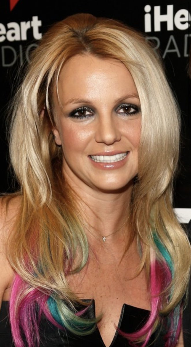 ZacharyGordon95's tweet photo. “You can go mentally impaired if you stay on (Lithium) longer than five months. I felt drunk. I couldn’t even have a conversation…” - Britney 

These photos below show a clearly, forcibly drugged woman, being pushed to work, perform, and make constant appearances. #FreeBritney https://t.co/jHvzq4IfTV