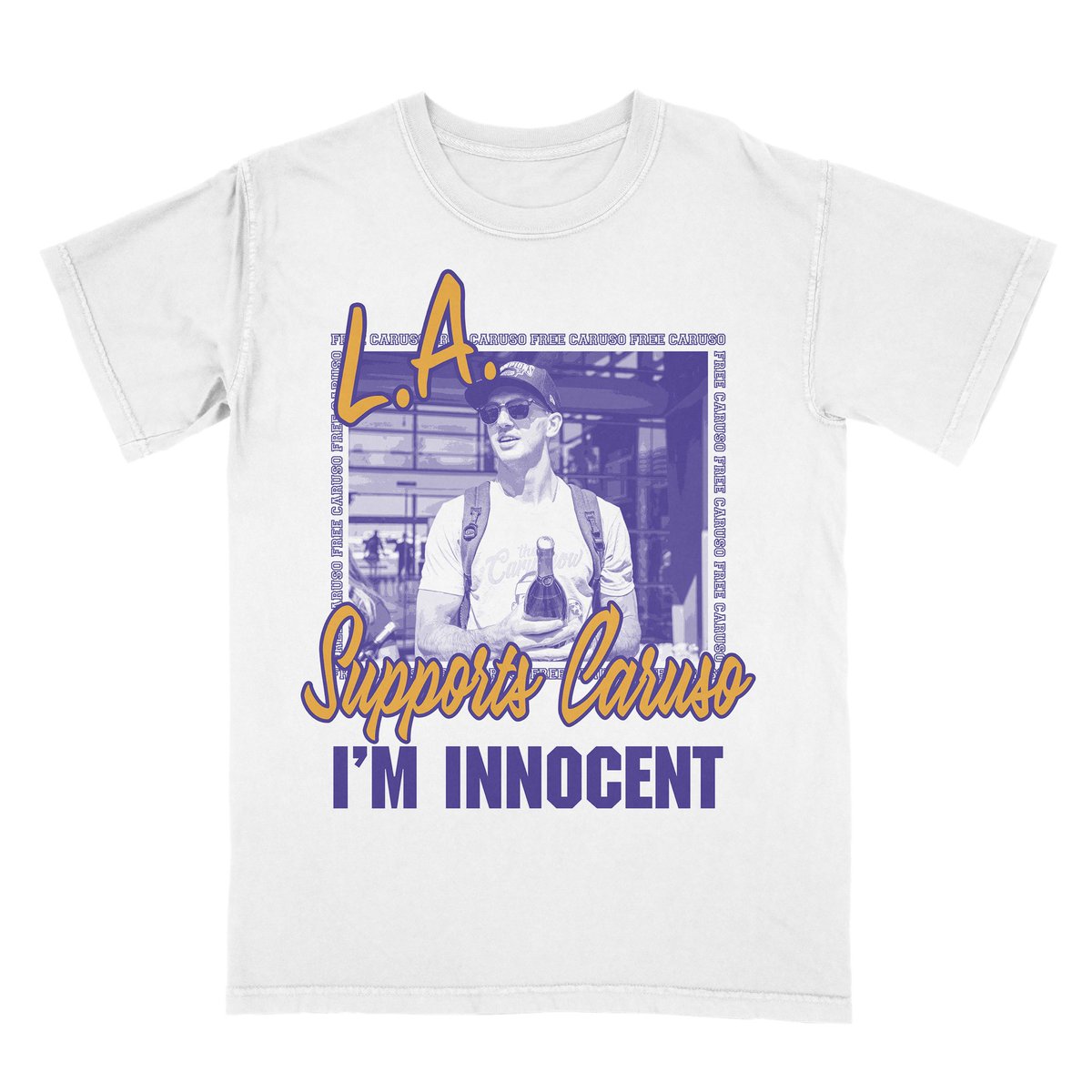 akae_la's tweet photo. DO YOUR PART &amp; HELP BRING THE GOAT HOME!

PRE-ORDERS NOW LIVE
ONLY AT https://t.co/zmJ1Xg4YLa
LIMITED QUANTITIES 

#AKAE #FreeCaruso
#FreeCarushow #AlexCaruso https://t.co/igOE8G11KD