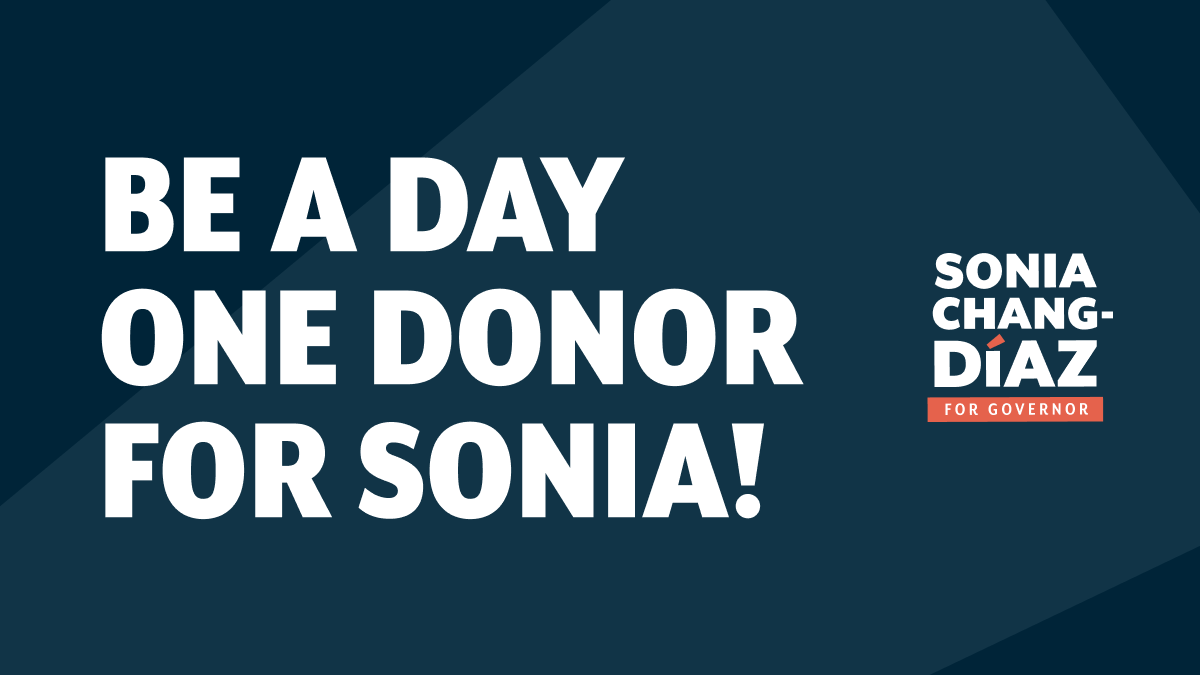 Too many of our leaders are more concerned with keeping power than in doing something with it. I’m running for Governor to change that. Will you chip in to help grow our grassroots campaign? secure.actblue.com/donate/scd-soc… #TeamSonia