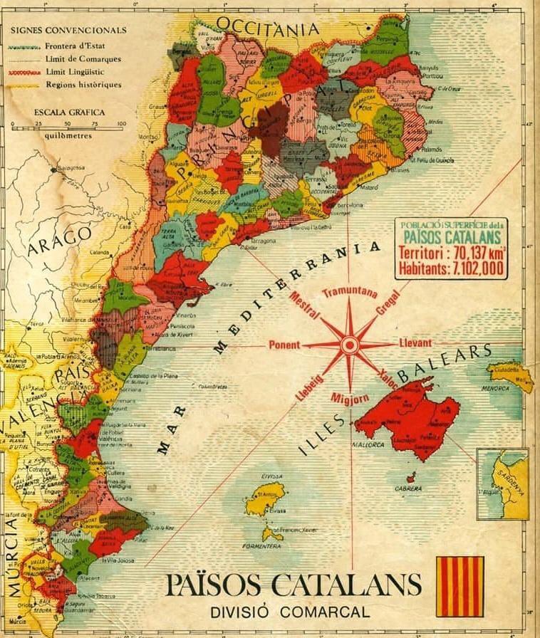 jofrellombart's tweet photo. De Fraga a Maó, de Salses a Guardamar. Bona diada de Sant Joan. Mai apagarem la flama. https://t.co/5uddq91EO7
