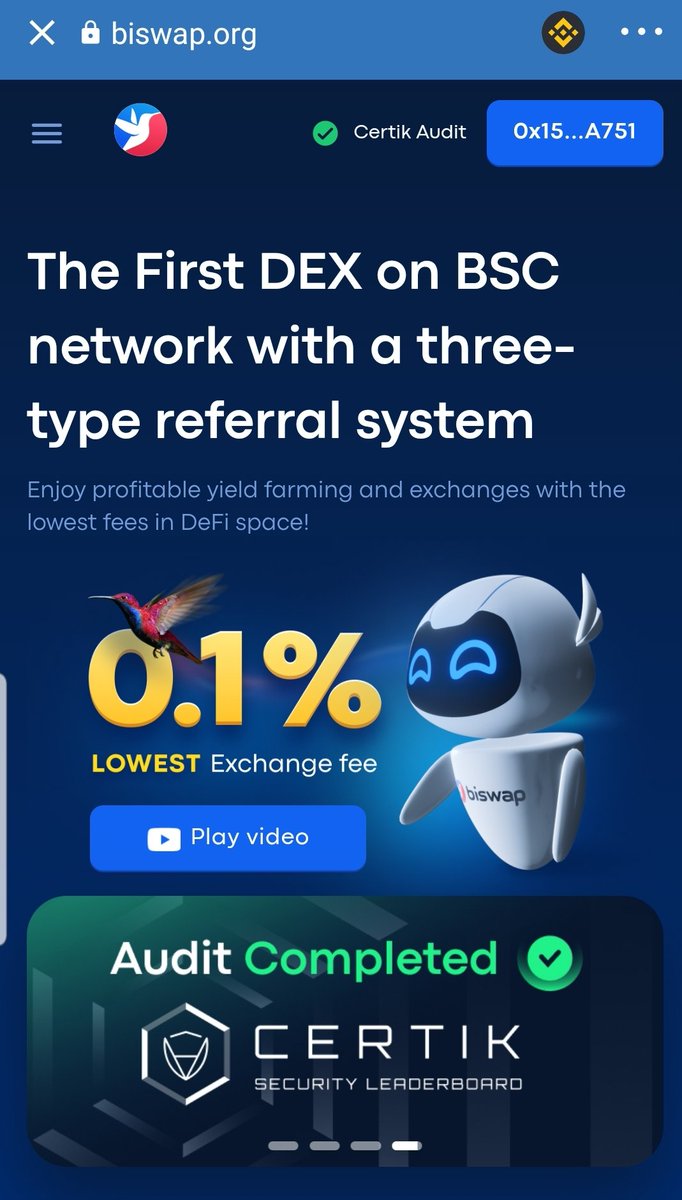 Seriously bullish on <a href="/biswap_official/">Biswap</a> <a href="/Biswap_Dex/">Biswap</a> 
#CRYPTO #Dfi #PassiveIncome
biswap.org/?ref=be769680c…