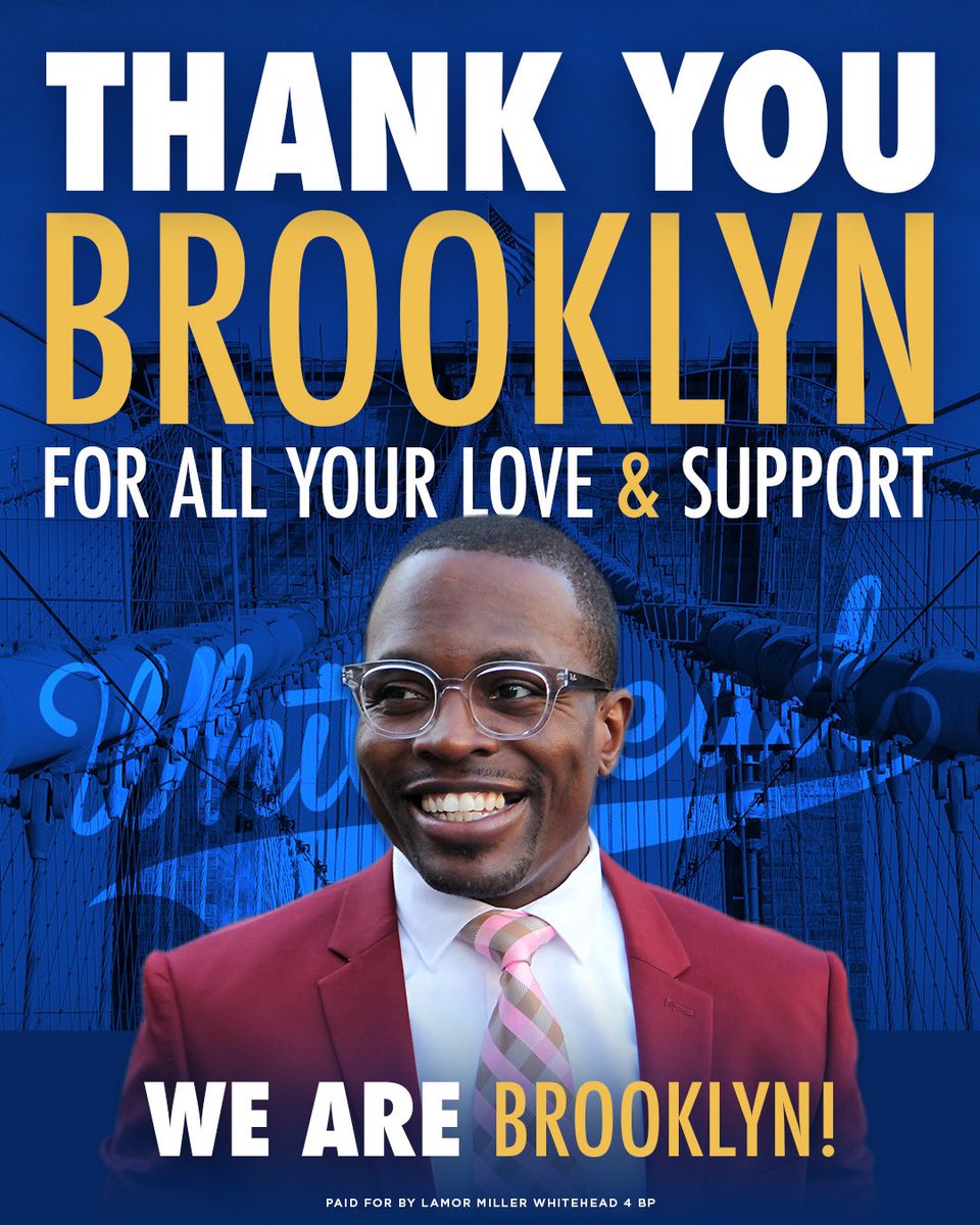 We Are Brooklyn #TeamWhitehead