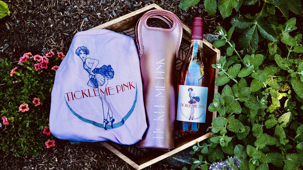 ipg_promo's tweet photo. Who doesn’t love pink? We’re fawning over the merch we recently did for @ScottHarveyWine Tickle Me Pink Rosé. Stop by their tasting room to pick up something for yourself! #nationalpinkday #rose #rosé #pink #pinkwine #ticklemepink #scottharveywines https://t.co/c5Lndqj3UY