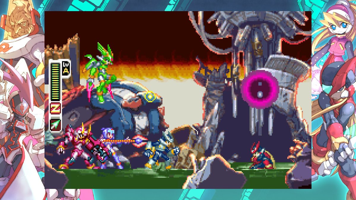 RaidouCyrus's tweet photo. Megaman kino #MMZ3 #NintendoSwitch https://t.co/CKWmfbSR5n