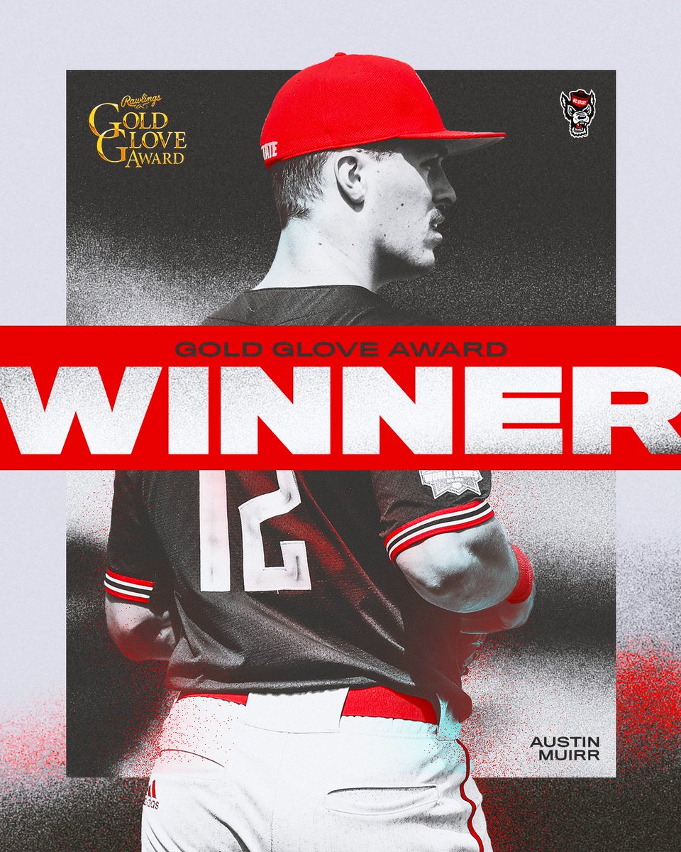 Well deserved 👏 <a href="/amurr13/">Austin Murr</a> has been named a Gold Glove Award winner.

📰bit.ly/3gQDOqX
