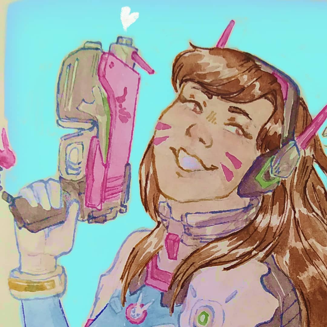 _kortero's tweet photo. https://t.co/ZSJsqH4Vsr my beloved 💖🐰
I don't get to play her as frequently as before, she's still one of my favs characters tho and my second tank pick 
.
.
#dva #overwatch #overwatchfanart #blizzard #cute #idol #korean #aesthetic #illustration #watercolor https://t.co/tSULeBWaBy