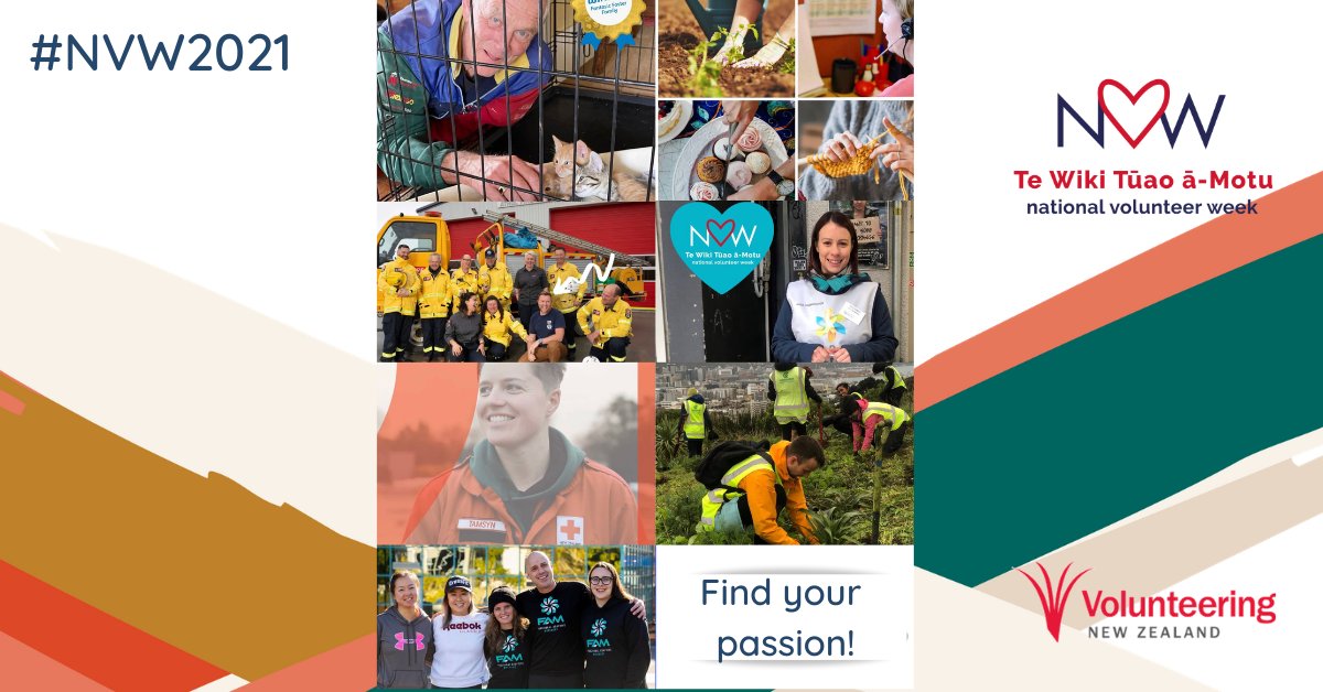 Celebrate day 5 of National Volunteer Week.
So far there are over 700 social media posts across different platforms. Join us to celebrate with the hashtag #NVW2021 

Tell us what is your volunteering passion!