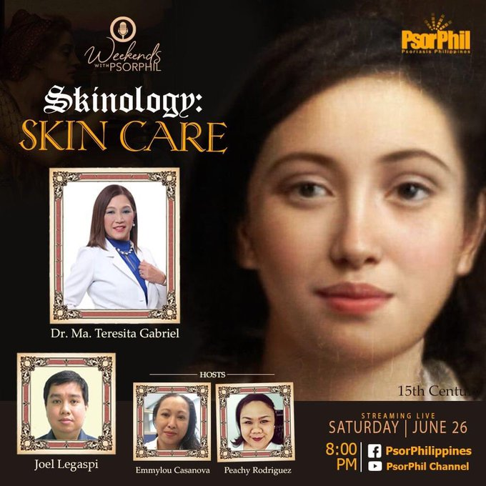 TjMolatz's tweet photo. WWP Episode 71 | Skinology: Skin Care | June 26, 2021 | Saturday | 8pm
#PsoriasisBillNowNa
#FreedomFromPsoriasis
#FreedomForTwoMillionFilipinos
#FreedomFor2M https://t.co/ARs4fxM3N1