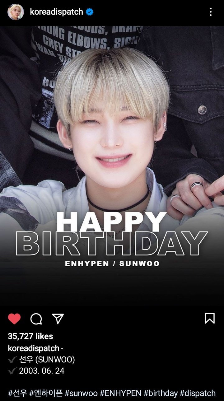 K-POP+アジア ENHYPEN - ENHYPEN SUNOO happy birthday MD  set ENHYPEN SUNOO happy birthday MD set