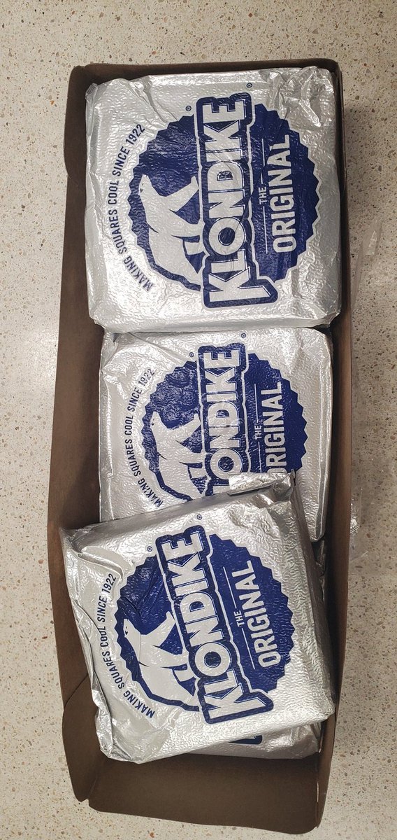 Marriott0257's tweet photo. Wednesday was National vanilla ice cream day, so I opted for some @Klondikebar for my freight and receiving team! #letsdothis #thd257 @hd0257 @BrittanyTHD @CrickettSurls @garydemarinis https://t.co/wet0MC5xIO