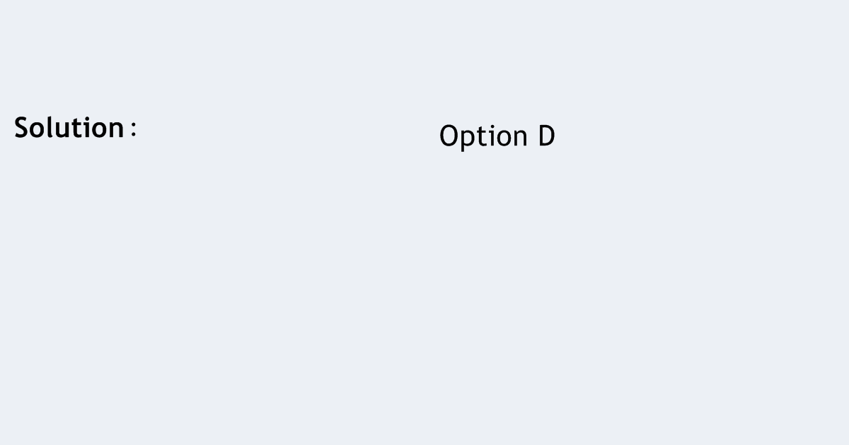 BlocsEd's tweet image. Solution of previously asked question:

#EdBloc #education #GeneralQuiz #iQ #Questionbox #Solution