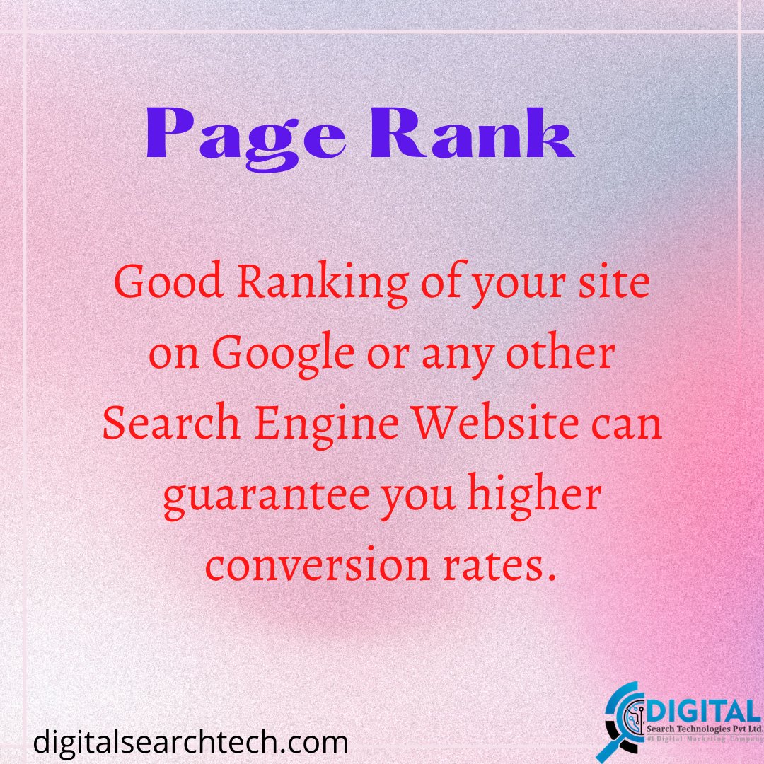 PageRank is an algorithm designed by Google to help assess the authority of a Web page and website overall. PageRank assigns a score between 0 and 10 to a website to determine its relative value to users.
.
.
.
.
#pagerank #metatitle #seo #digitalmarketing #metadescription