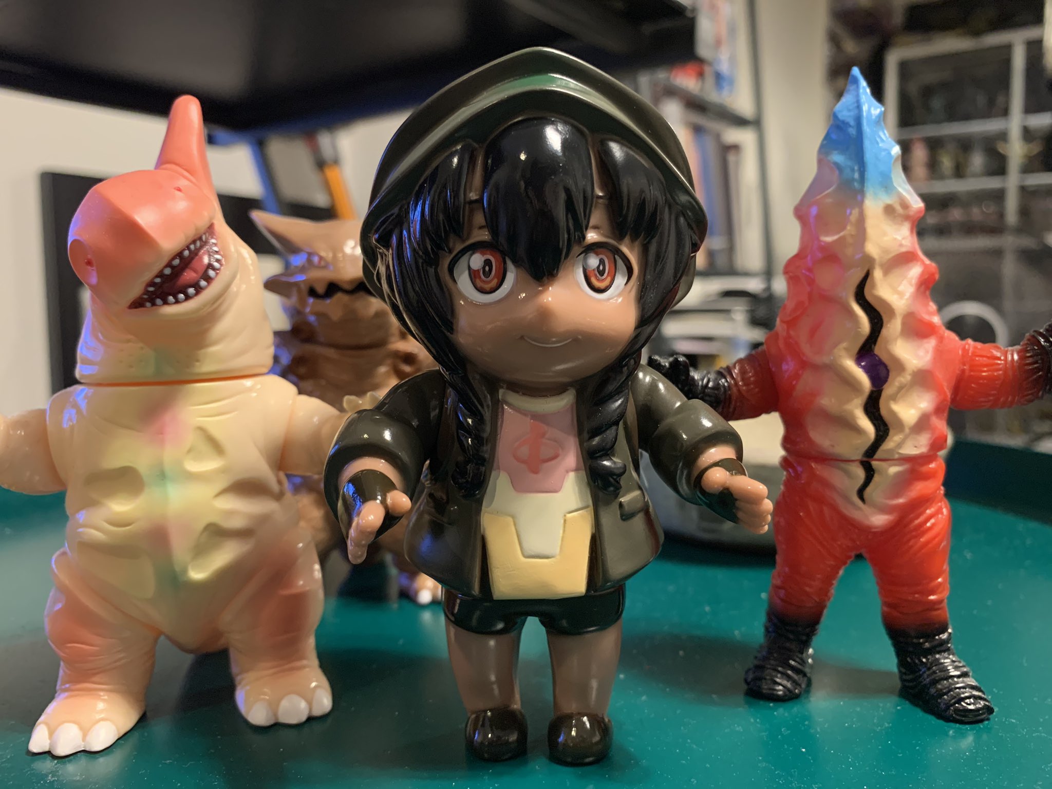 SSSS_GRIDMAN アノシラス二代目 ソフビ＋おまけ