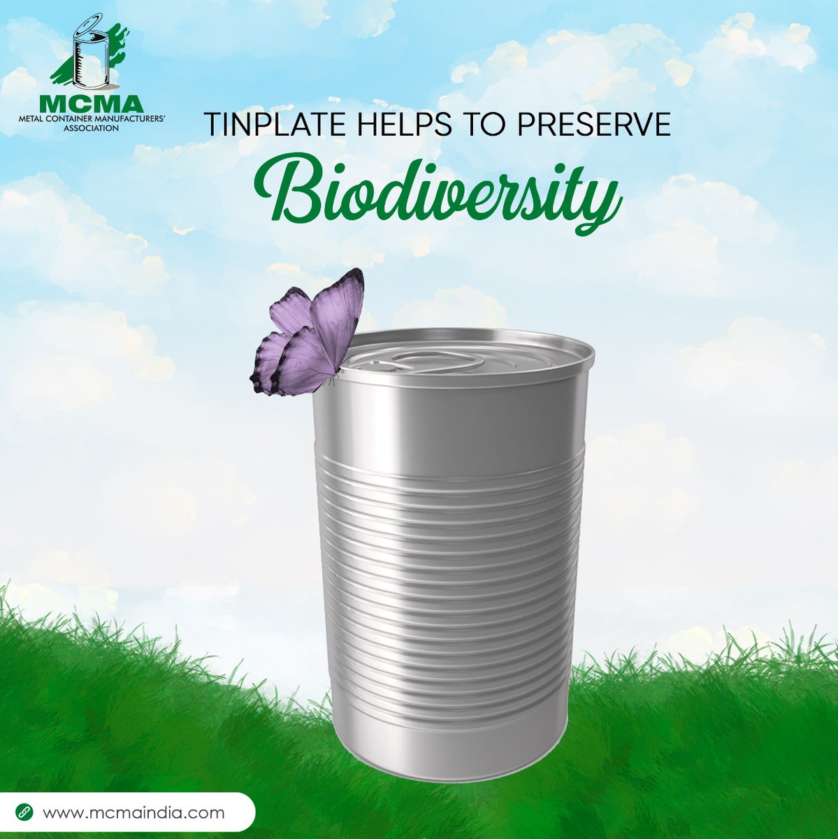 MCMA_SPEAKS's tweet photo. Tinplate is a friend of nature. It is the most environment friendly packaging material and also infinitely recyclable .
#Tinplate #Tinfree #TinfreeSteel #MCMA #MetalPackaging #MetalContainers #TinPackaging #TinContainers https://t.co/tnCcr3R5qn