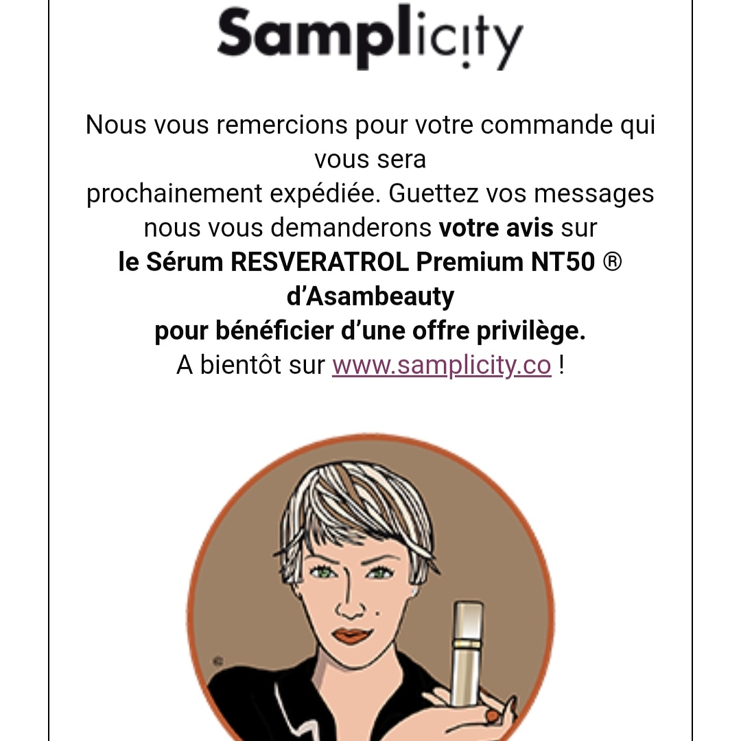 mag_reb's tweet photo. Merci Samplicity pour cette confirmation d'échantillon de la marque @asambeauty
#echantillonsgratuits #samplicity #serum #asembeauty #rebmagali #magstp https://t.co/vvcKlbg3t0