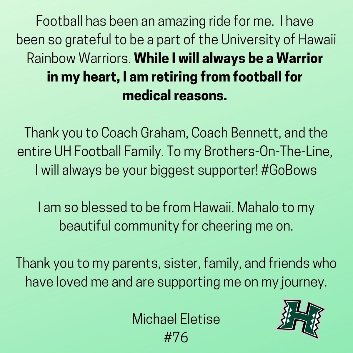 Michael Eletise (@michaeleletise) on Twitter photo 