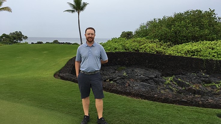 GCImagazine's tweet photo. PODCAST FROM THE VAULT: Planning a summer vacation? How about Hawai'i? Let @Gr33nThumb303, the director of golf course maintenance and grounds at @Kohanaiki, tell you about life and work on the Big Island. #APodcastADay: https://t.co/BZzi4BDom5 https://t.co/7EiL1tTS13