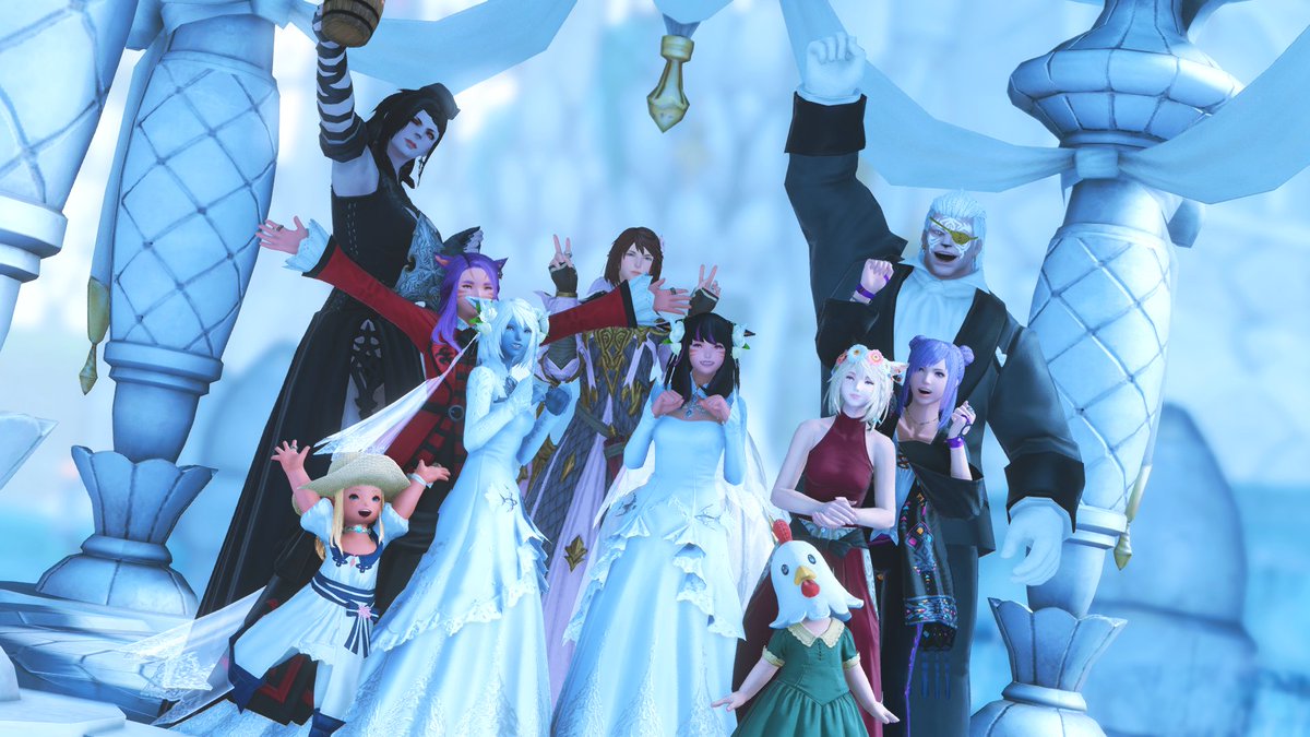 LalaBMFFXIV's tweet photo. Lala had fun at the wedding

#ffxiv #FFXIVScreenshots #ffxivscreenshot #gpose #GPOSERS https://t.co/fh5j51hQZH