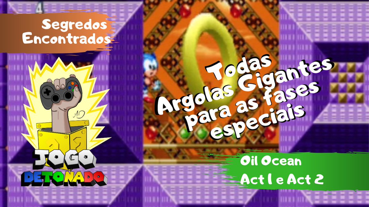 JogoDetonado's tweet photo. Aprenda Como Localizar Anéis Gigantes da Oil Ocean Act 1 #SonicMania
https://t.co/WVOdVWYG4E
#SecretArea #ÁreaSecreta
#Sonic #SonicTheHedgehog #SonicBrasil
#SEGABrasil #SEGA
#retrogame #retrogamer
#gaming #pcgaming https://t.co/C3li0wCRDw