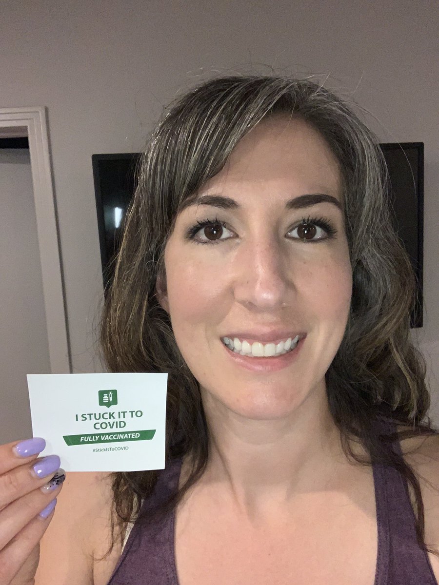 PamelaBeaudin's tweet photo. Well I am officially Pfoderna’d! It seems fitting that I would have mixed doses #Métis #MixedToPerfection #TeamPfoderna #Pfoderna #ItsAThingNow #StickItToCOVID https://t.co/YuN1TjS2sz