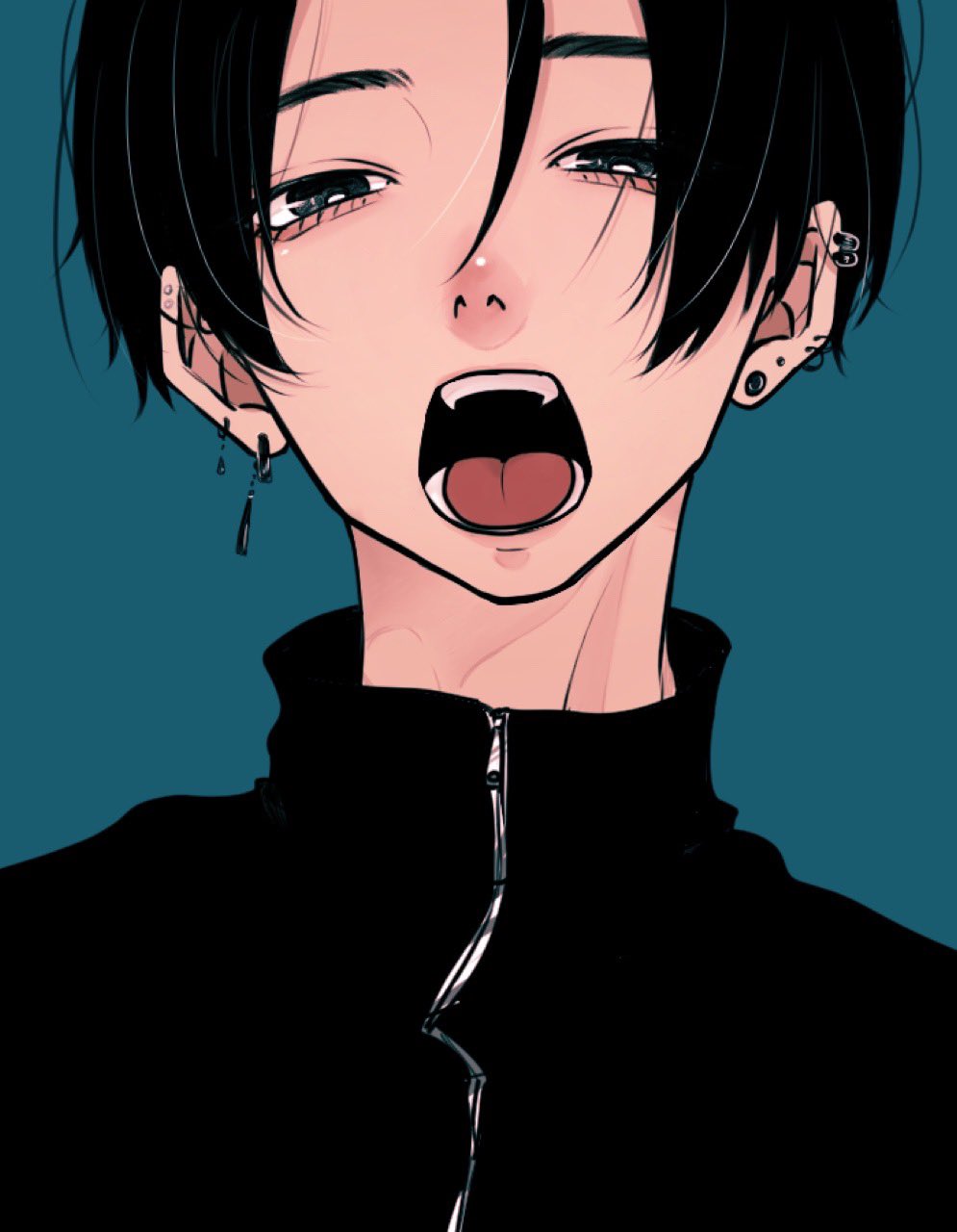 なの 黒髪センター分けピアス男子 イラスト イラスト好きな人と繋がりたい イラスト好きさんと繋がりたい 絵描きさんと繋がりたい 創作 創作イラスト T Co Fnjmtqcnic Twitter